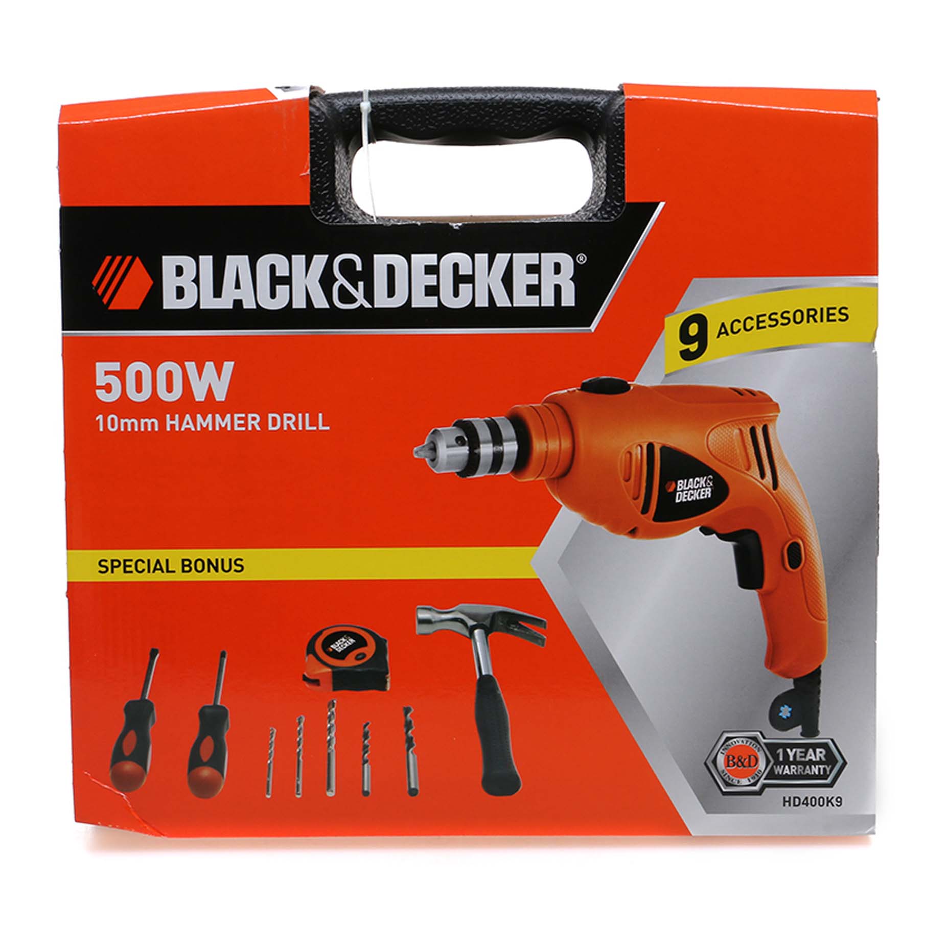 Harga Black Decker HD400K9 B1 Mesin Bor